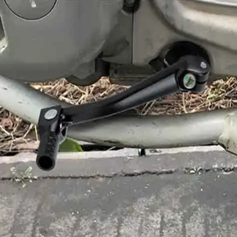 CNC الألومنيوم دراجة نارية للطي والعتاد رافعة تحول لفرط عارية ADV الترابية دراجة نقل علبة التروس عصا تعديل شيفتر قضيب #4