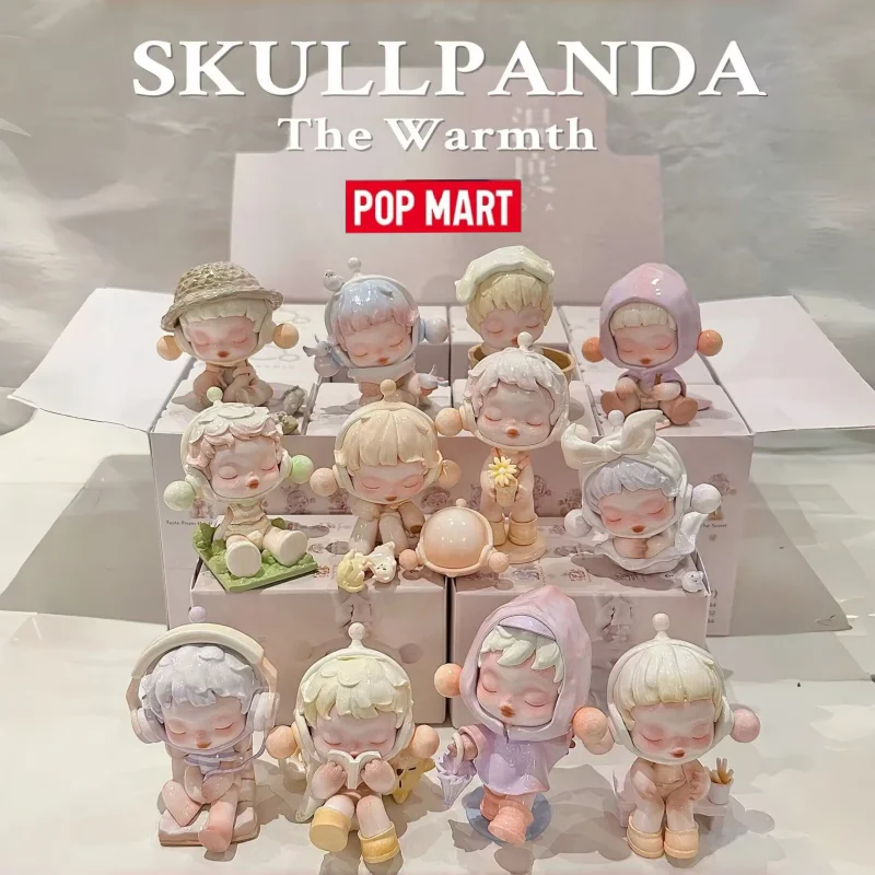 POPMART Skullpanda The Warmth Series Magnetic Mask Figure