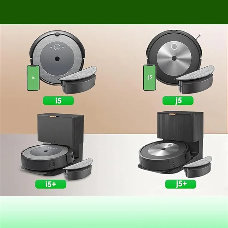 A99X-สําหรับ Irobot Roomba Combo J5 Plus/J557020 ลูกกลิ้งแปรงด้านข้างกรอง Mop ผ้า Rag หุ่นยนต์เครื่องดูดฝุ่นชุดอุปกรณ์เสริม