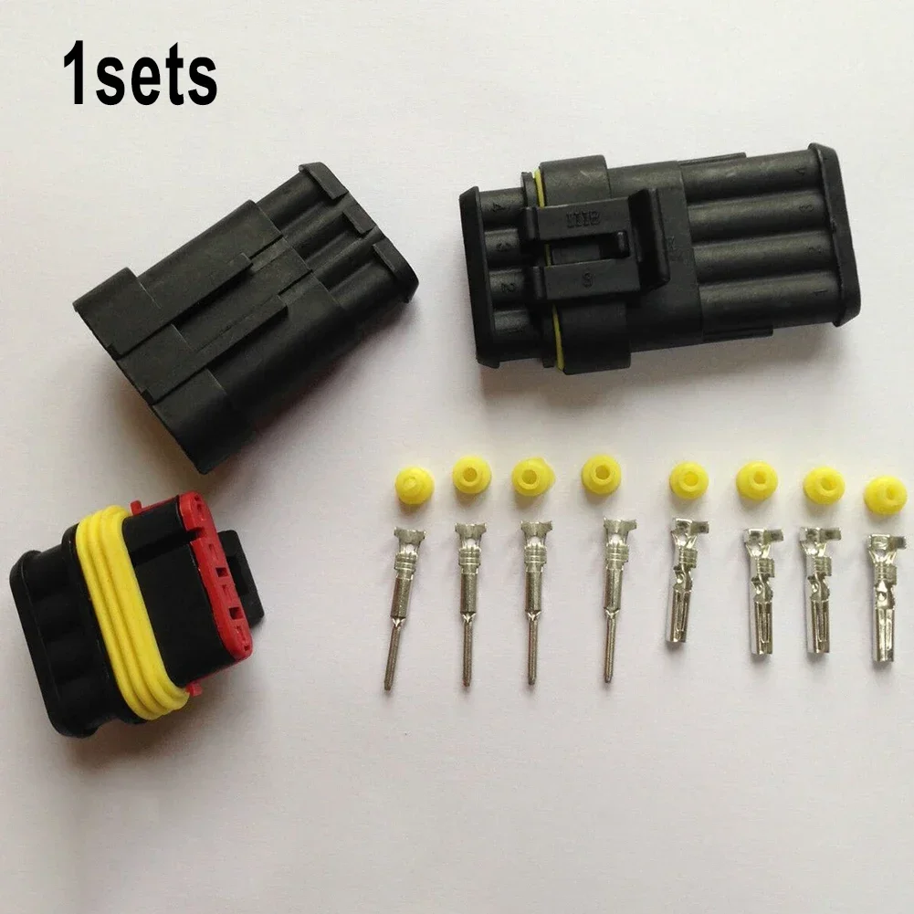 Waterproof Connector Plug Connectors Dustproof High Quality Replacement 1/2/3/4/5/6 Pin Accessories Automobile