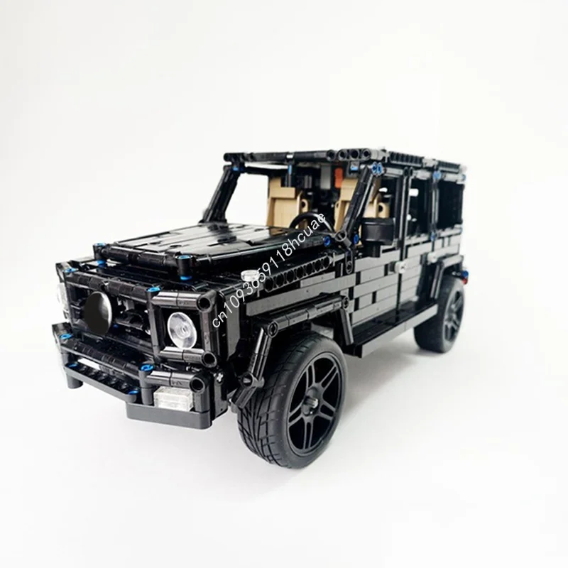 1629 pz MOC Mercedesesed Benz Modello Tecnico Building Blocks Architettura Giocattolo Assemblare FAI DA TE Creativo Regalo Di Natale Mattoni Per Bambini