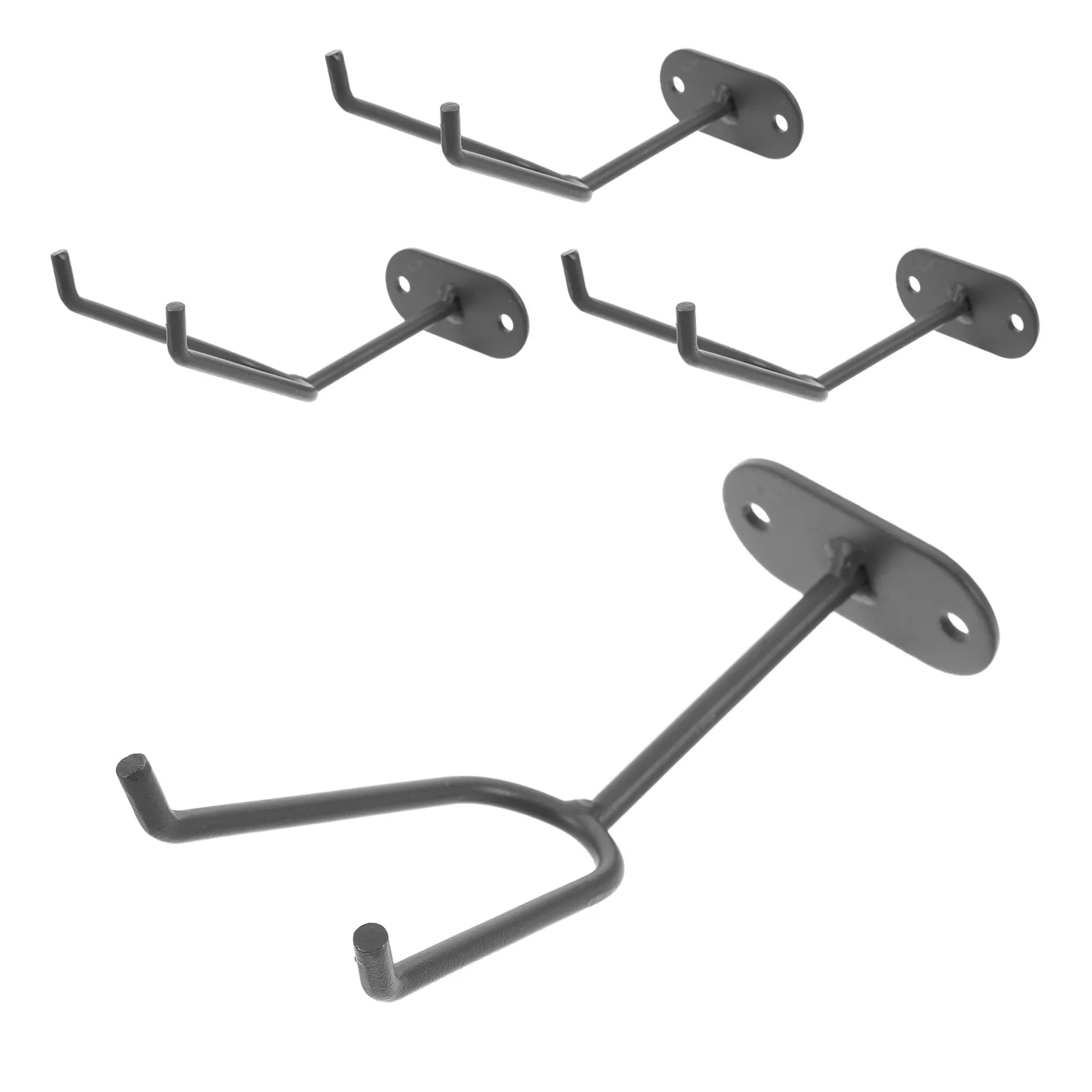 4Pcs Wall Mounted Gravity Feed Spray Gun Holder Paint Spray Gun Storage Rack Organizer Bracket for Garage