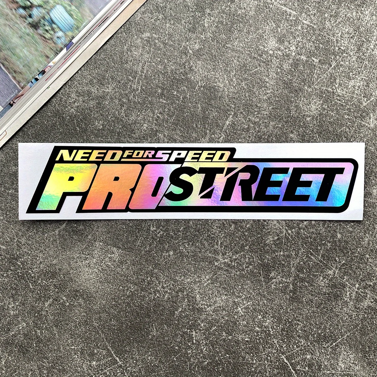 2D Flat, 2D Flat Sticker 4-Color Racing Sticker, Motorcycle Sticker Vinyl Car Sticker, Waterproof for Triangular Windows