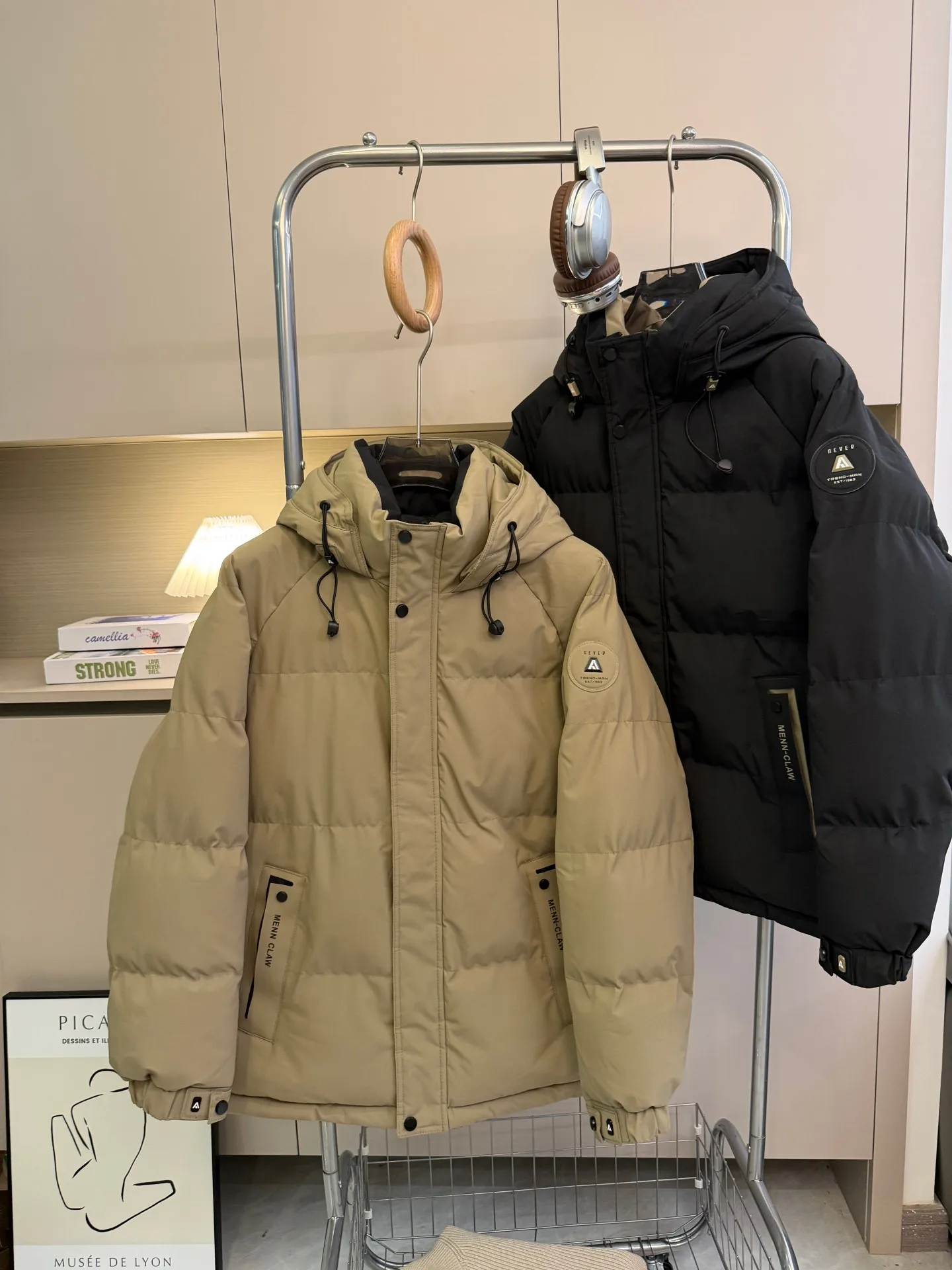 

Утепленная теплая мужская повседневная куртка с капюшоном из хлопка, устойчивая к износу, для активного отдыха, молодежная, в городском стиле