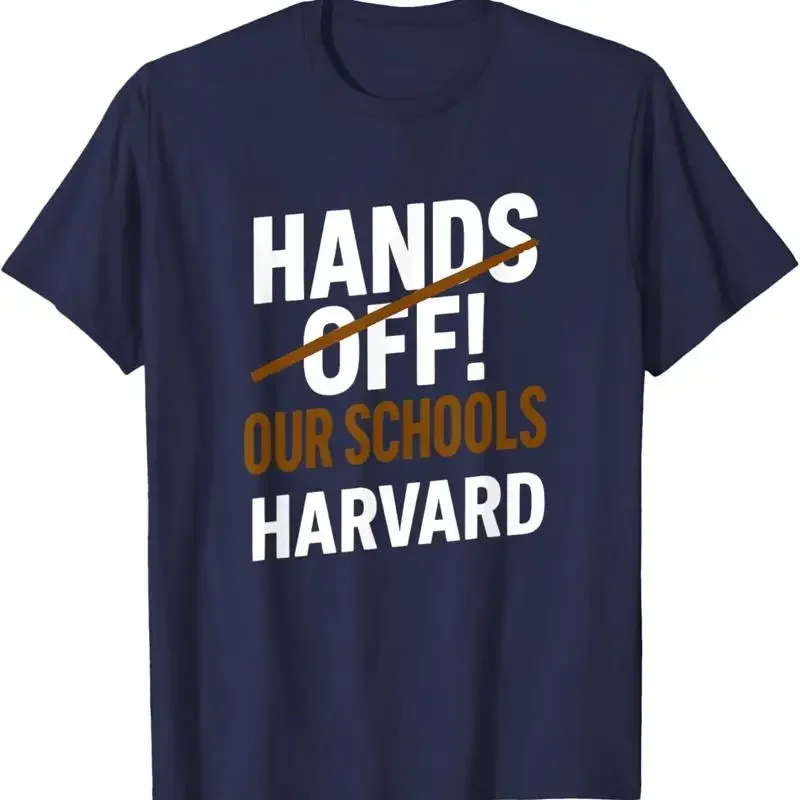 I Stand With Harvard Hands Off America Us T Shirt