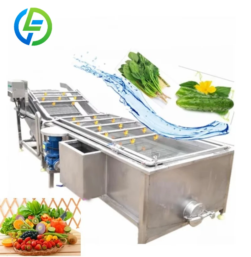 Customized Restaurant Peach Small Fruit Oyster Washing Machine for Vegetable Processing Plant Eco-Friendly Motor 220V 1.1KW