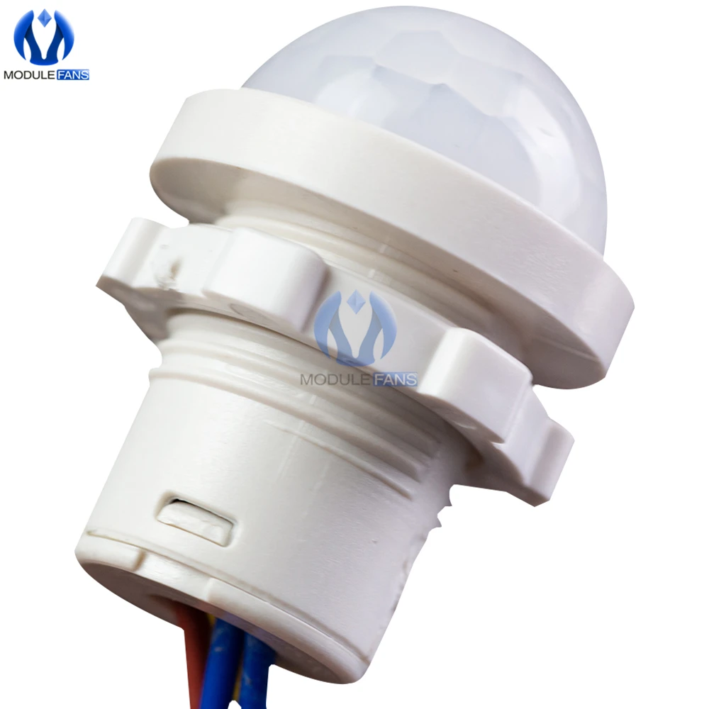 PIR Motion Sensor LED Light Lamp Bulb Switch AC110-240V/DC12-24V Outdoor Smart Waterproof Infrared Street Lamp Motion Sensor