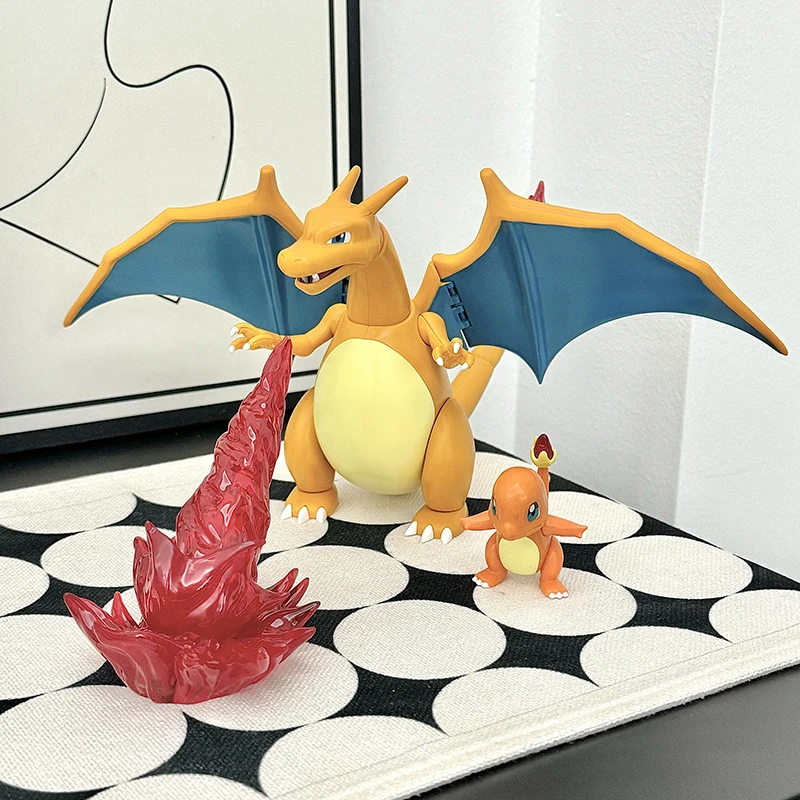 가자! 포켓몬 장난감 피카추 Charmander Bulbasaur Squirtle Mewtwo 빌딩 블록 조립 입상 장난감 선물 수집