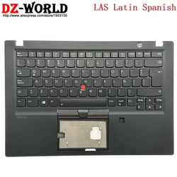 Latin Spain Backlit Keyboard With Shell Palmrest Upper Case for Lenovo Thinkpad T14s Gen1 T490s T495s Laptop C Cover 5M10Z41412