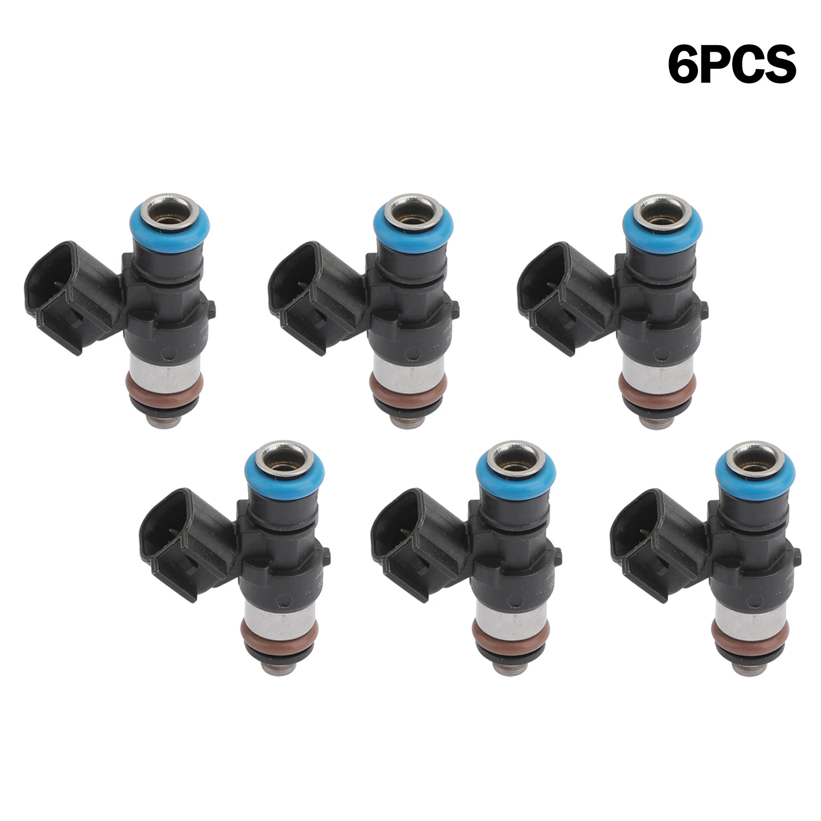 Areyourshop 6pcs Fuel Injectors Fit for Ford for Mercury for Mazda for Lincoln 3.5L 3.7L CX-9 4G2115 7T4Z-9F593-B CY01-13-250