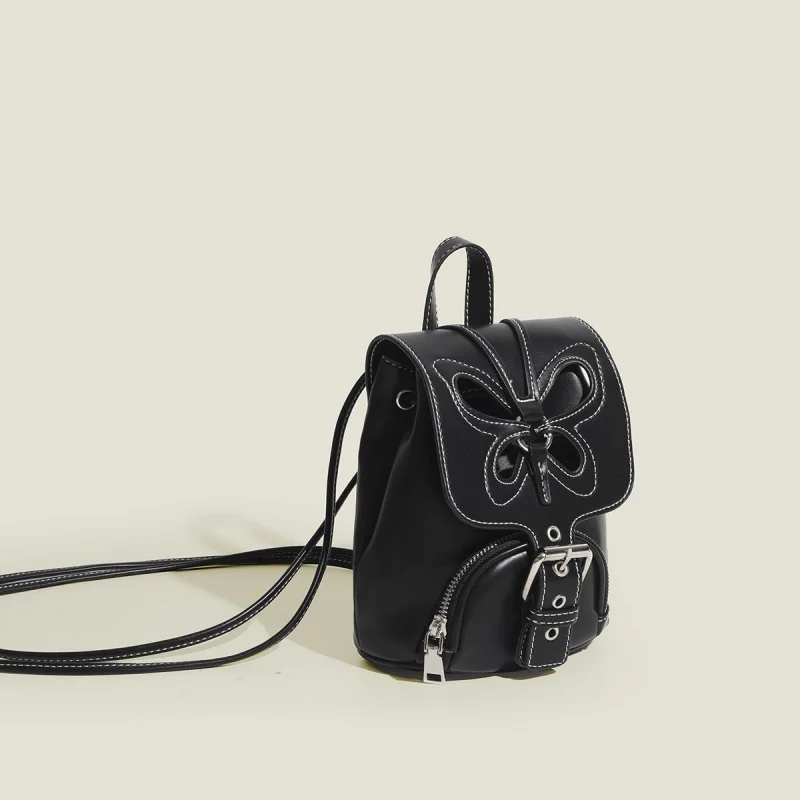 Spicy Girl Butterfly Drawstring Thread Backpack Women Fashion Student Backpacks Versatile Casual Bags Travel