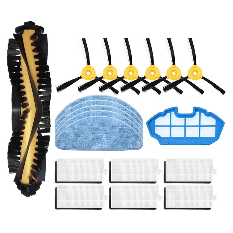 Retail For Ecovacs N79 N79S N79C Robotic Vacuum Cleaner Main Side Brush Hepa Filter Mop Cloth Spare Parts Accessories