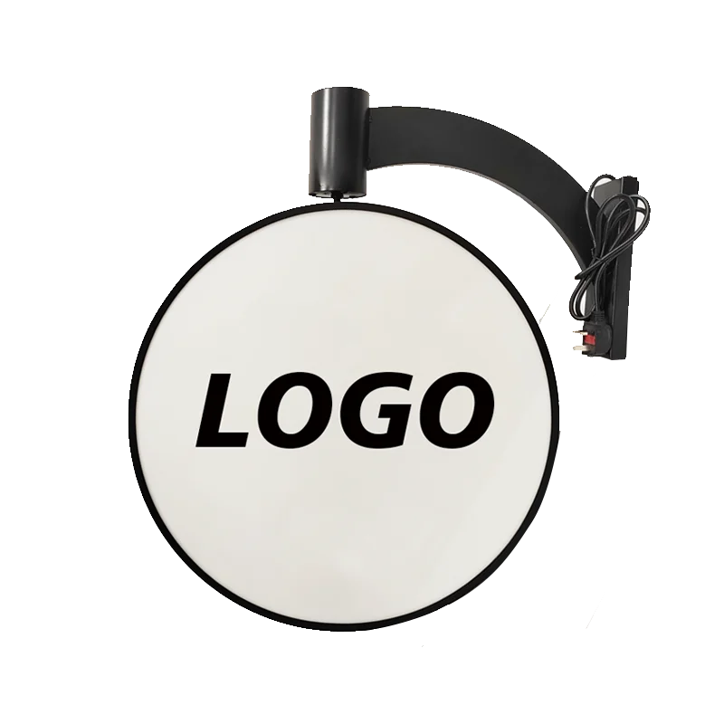 

Revolving light boxes for waterproof and bright advertising signs in retail stores and restaurants