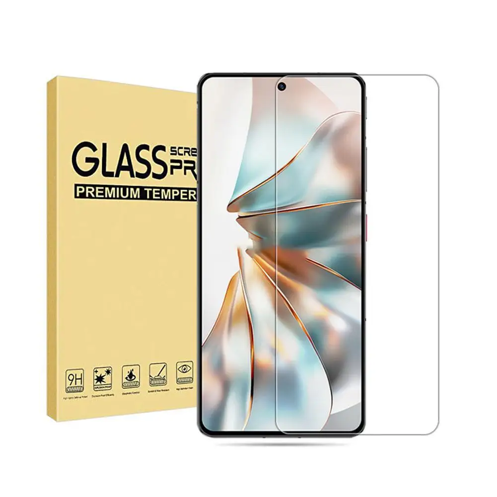 Electroplating Tempered Glass For ZTE Nubia Z60S Pro 6.78" Screen Protection Protector Full Coverage Film