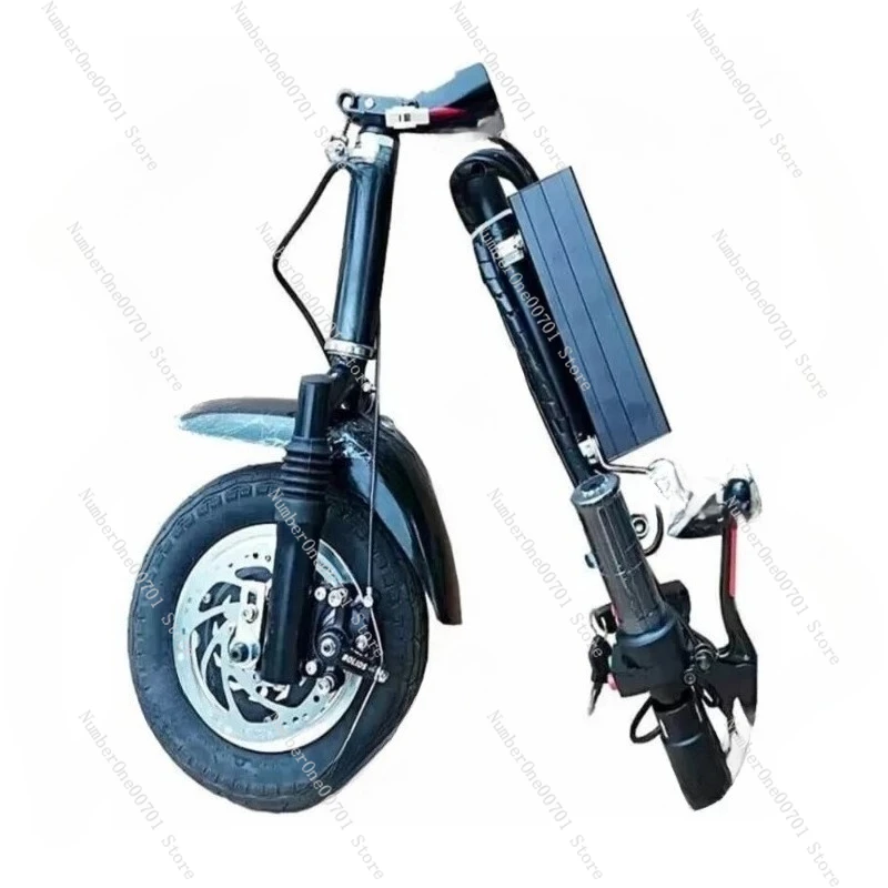 Electric disabled car tractor wheelchair tractor 10 inch electric wheel electric front drive with front