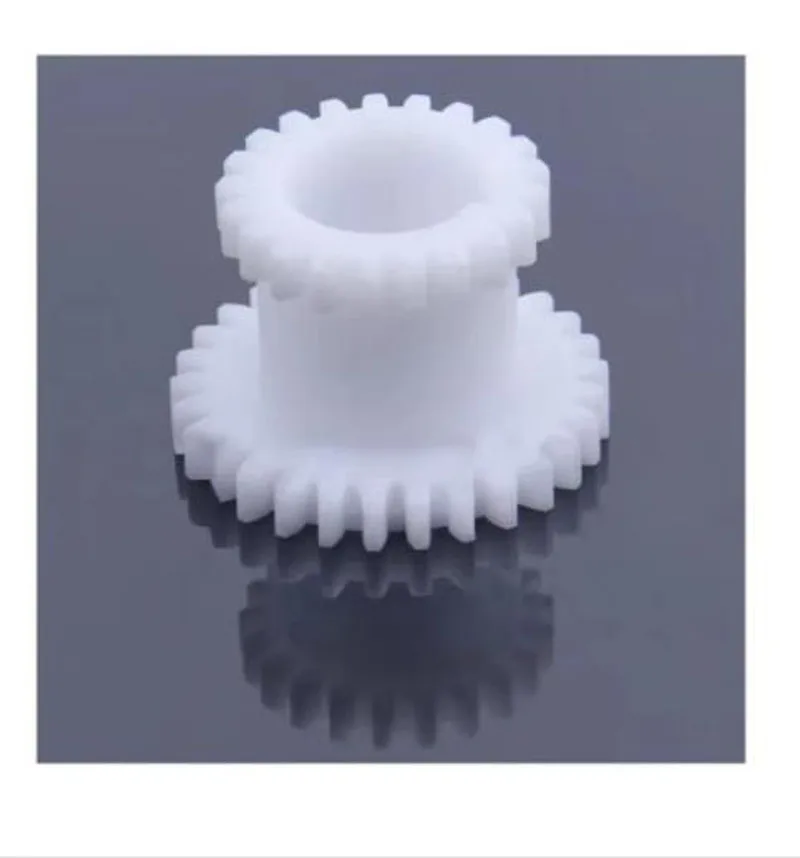 S/N:CJ0618-014 -024 M2.25 Plastic Sliding Dual Gear/SIEG C2 Gear/T20xT12 Teeth Duplex Gear Small Lathe Spindle Gear Accessories