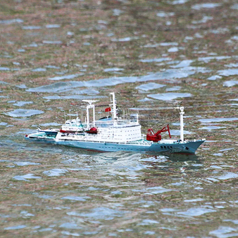 1/200 RC Xiangyanghong No. 10 Ocean Research Ship Model Kit DIY Hand-assembled Ship Model Toy Gift Remote Control Cruise Ship