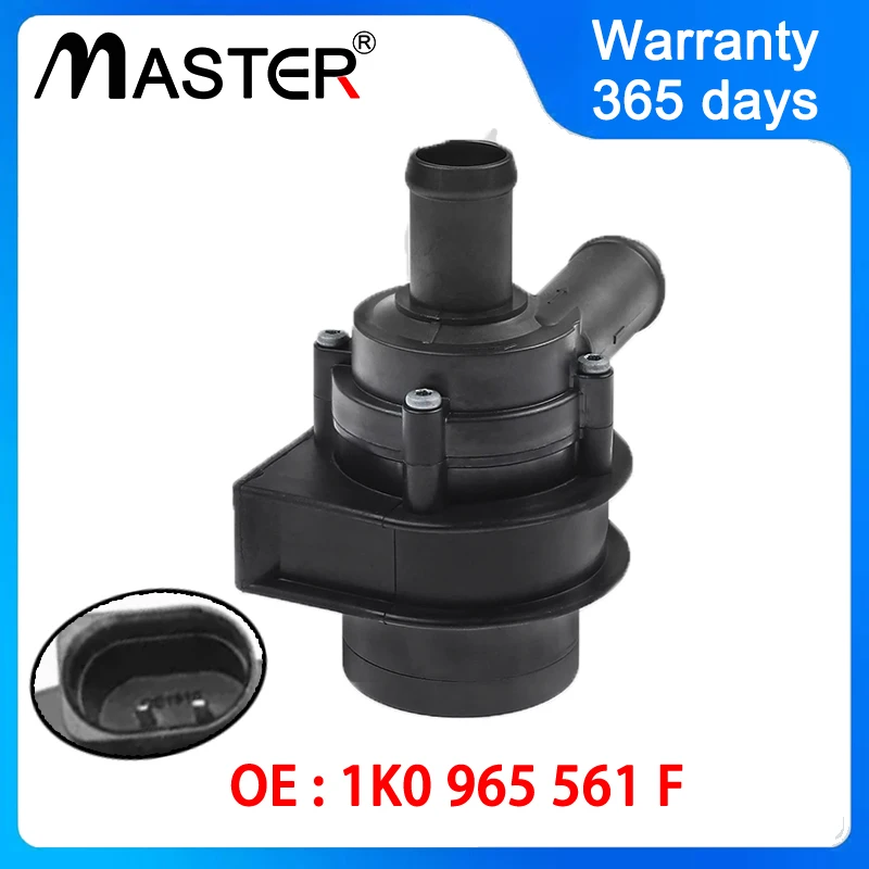 Cooling Auxiliary Water Pump 1K0965561F For Audi A1 A3 Seat Altea Ibiza Skoda Vw Beetle Cc Eos Golf Jeeta Passat 1K0 965 561 F