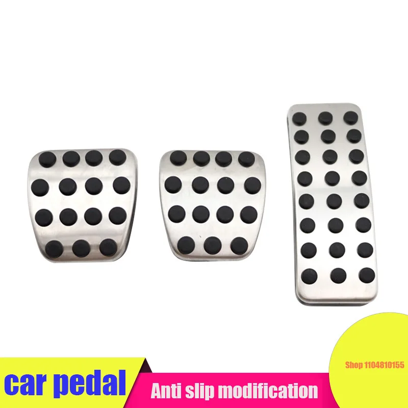Les pédales de voiture conviennent à l'accélérateur modifié Mercedes Benz classe A, classe B, frein, espace de repos, pédales antidérapantes