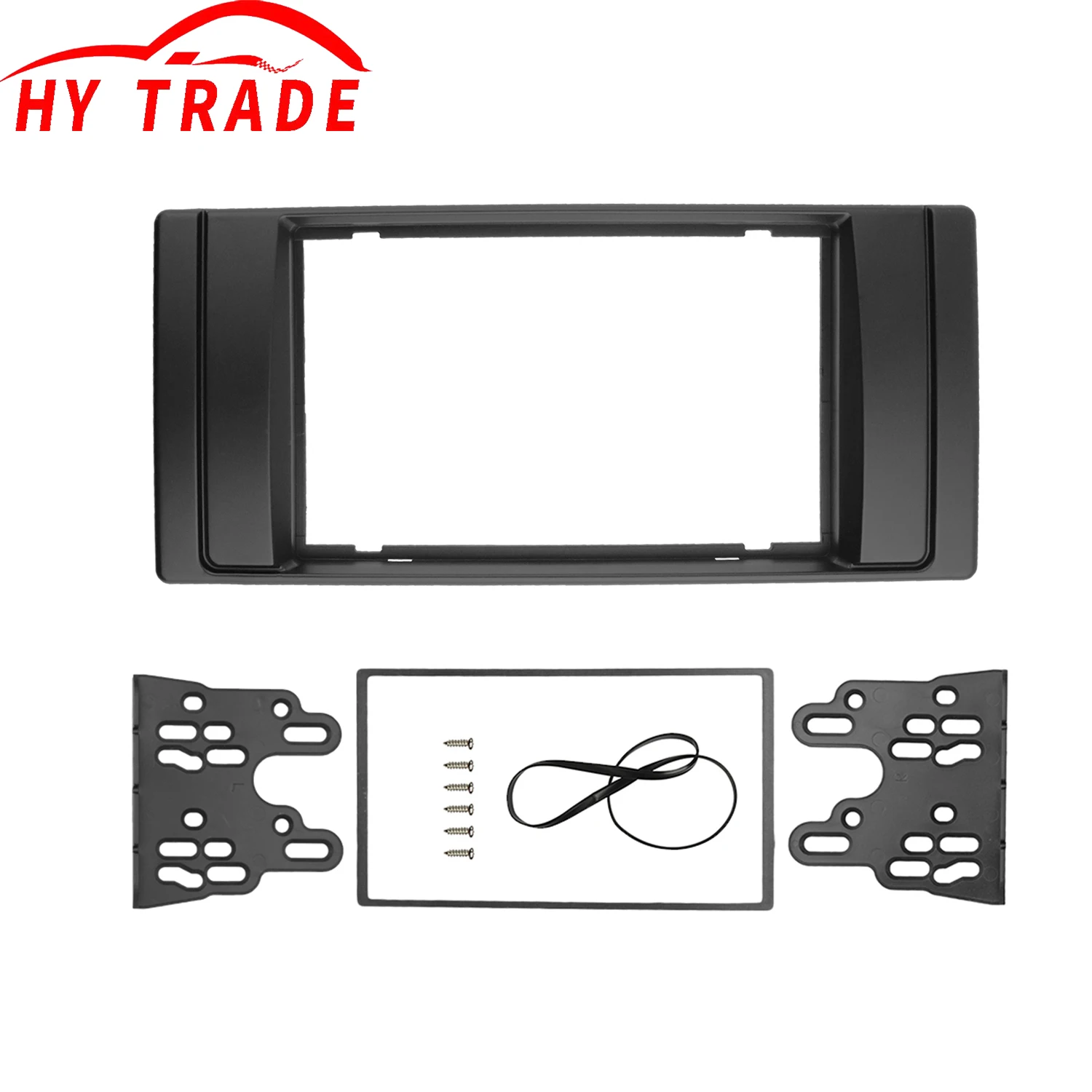 

BMW 5-Series E53 X5 E39 Radio CD DVD GPS Stereo Player Panel Dash Mount Trim Kit Audio Surrounding Frame