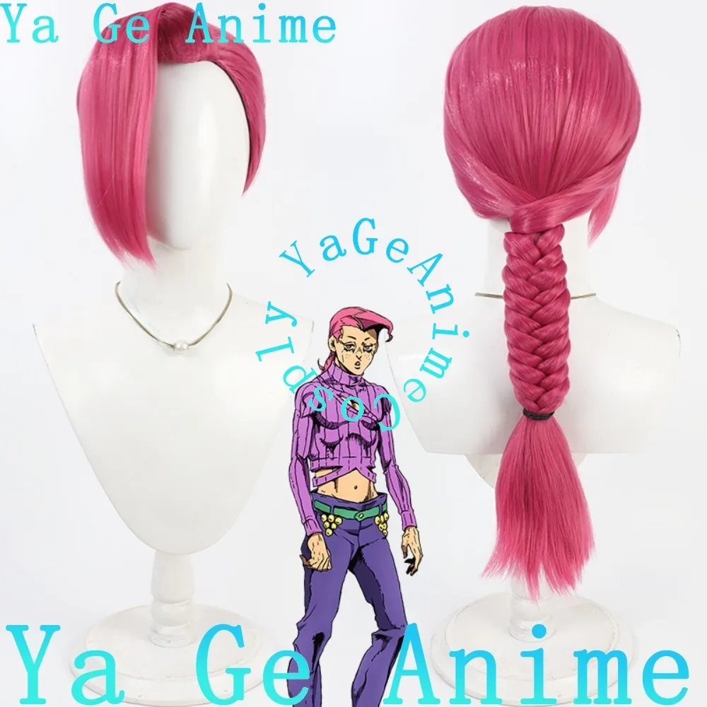 

Ya Ge Anime Store Doppio Cosplay Wig Fluffed Hair Root Anime Games Halloween Carnival Party Synthetic Heat Resistant Hair