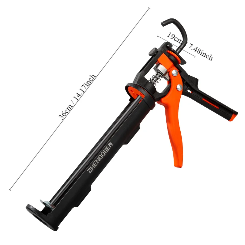 High Quality Glass Glue Gun Manual Universal 360 ° Rotatable Glue Gun Labor-saving Household Sealing Tool Structural Glue Gun