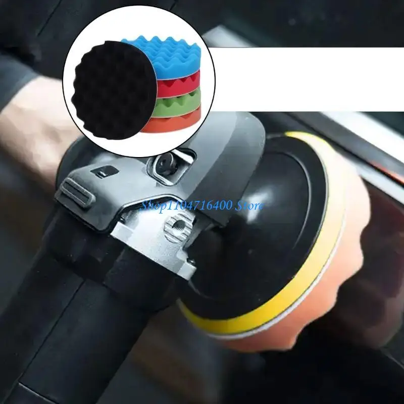 

y1gd 5Pcs 6inch 150mm Sponge for Buff Polishing Pad For Car Polisher