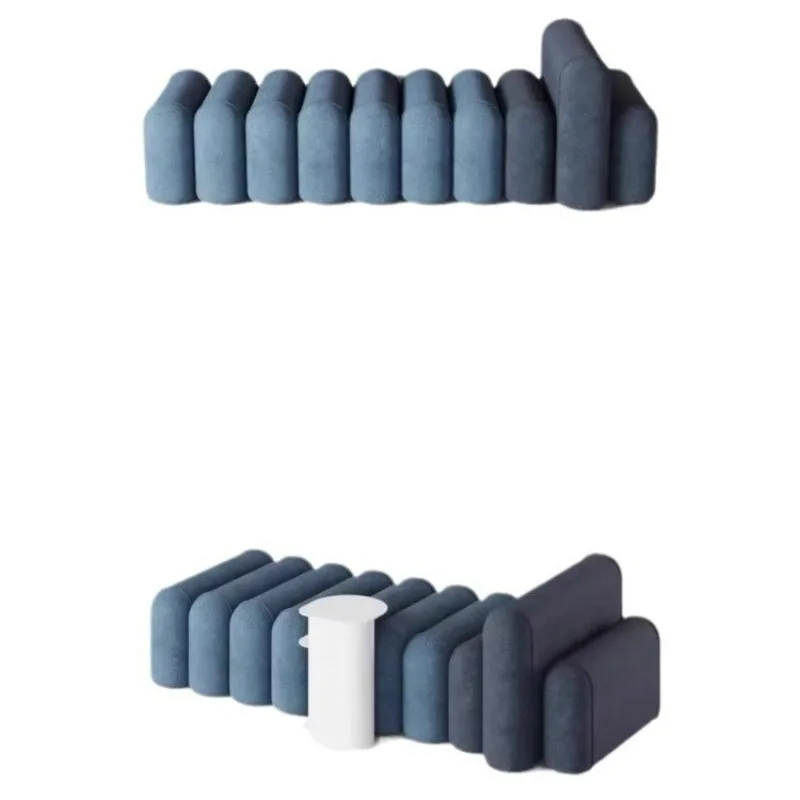 Long sofa resting stool bedroom bedside stool light luxury home shoe changing stool