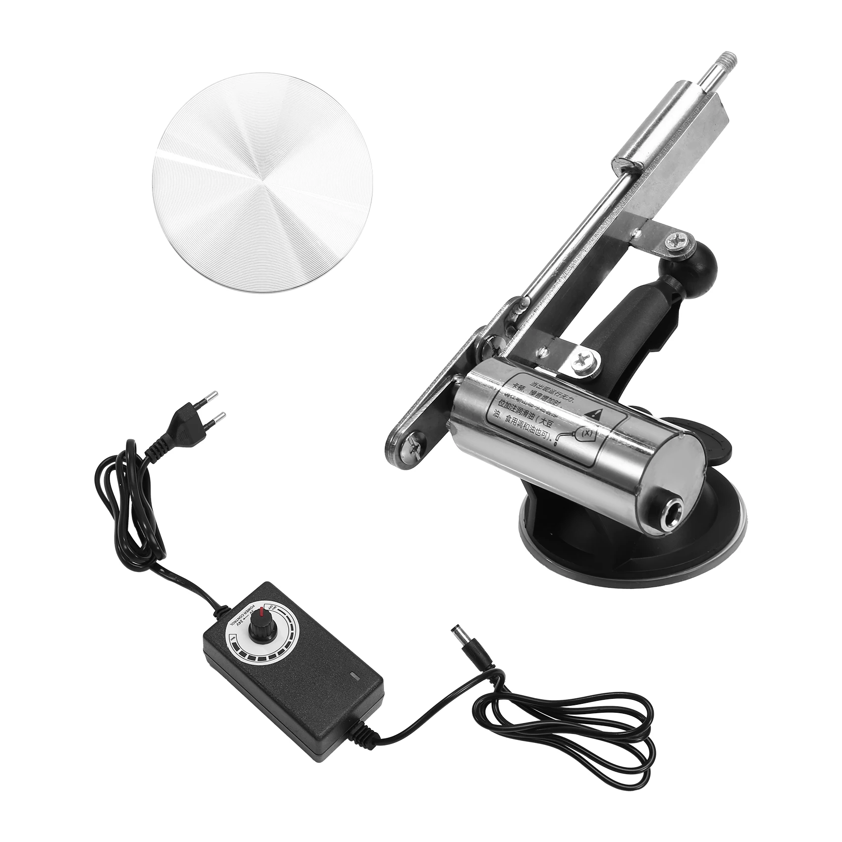 Atuador linear telescópico t88c com placa de 60mm, curso de 45mm, grande impulso, mecanismo alternativo dc, motor de velocidade variável, plugue ue