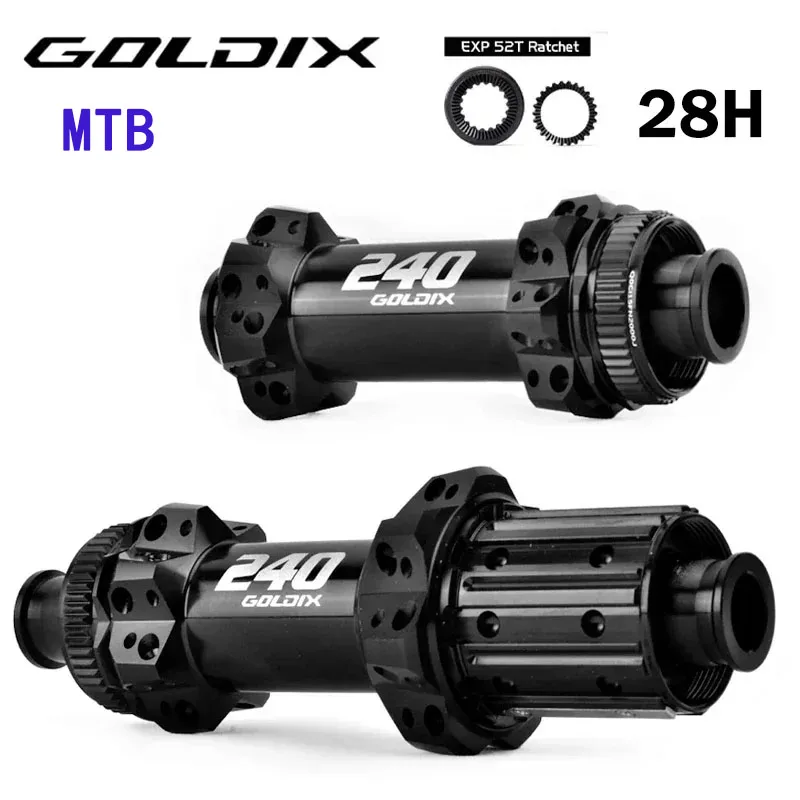 

GOLDIX M240 BOOST central lock28H EXP52T ratchet mountain bike hub suitable for SHIMANO and SRAM 11/12 speed bicycle accessories