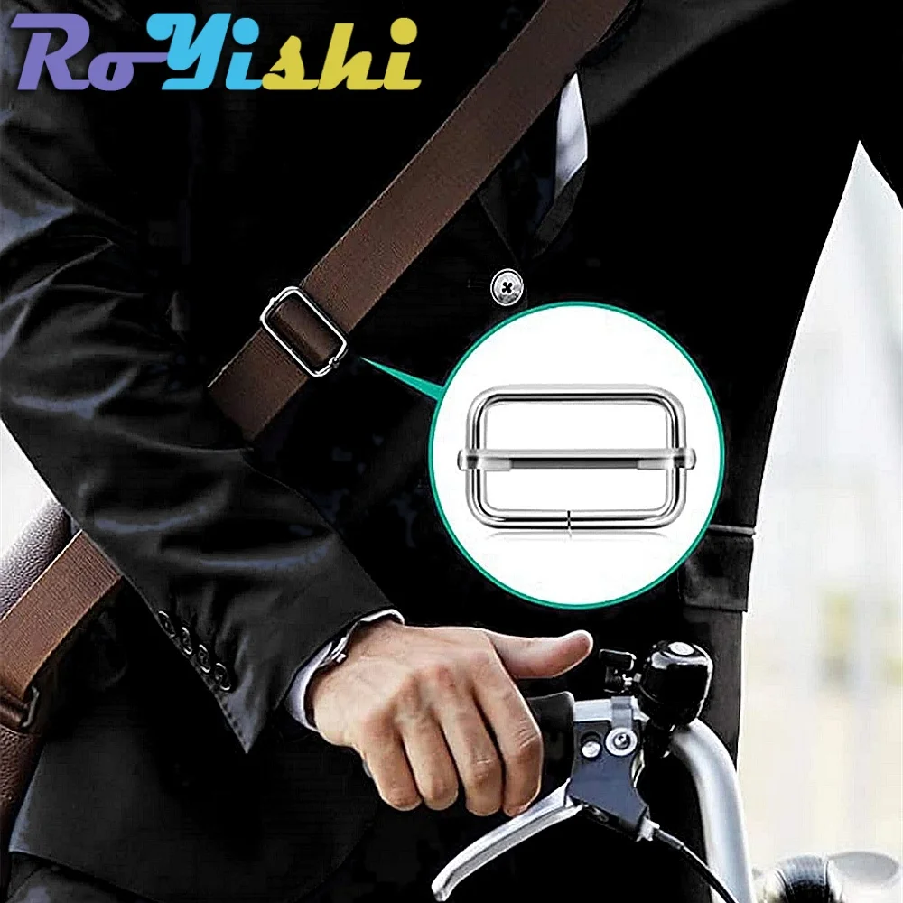 10-100Pcs/Pack Metal Slides Tri-Glides Wire-Formed Roller Pin Buckles Slider Adjuster Bag Strap Accessories 15mm-50mm