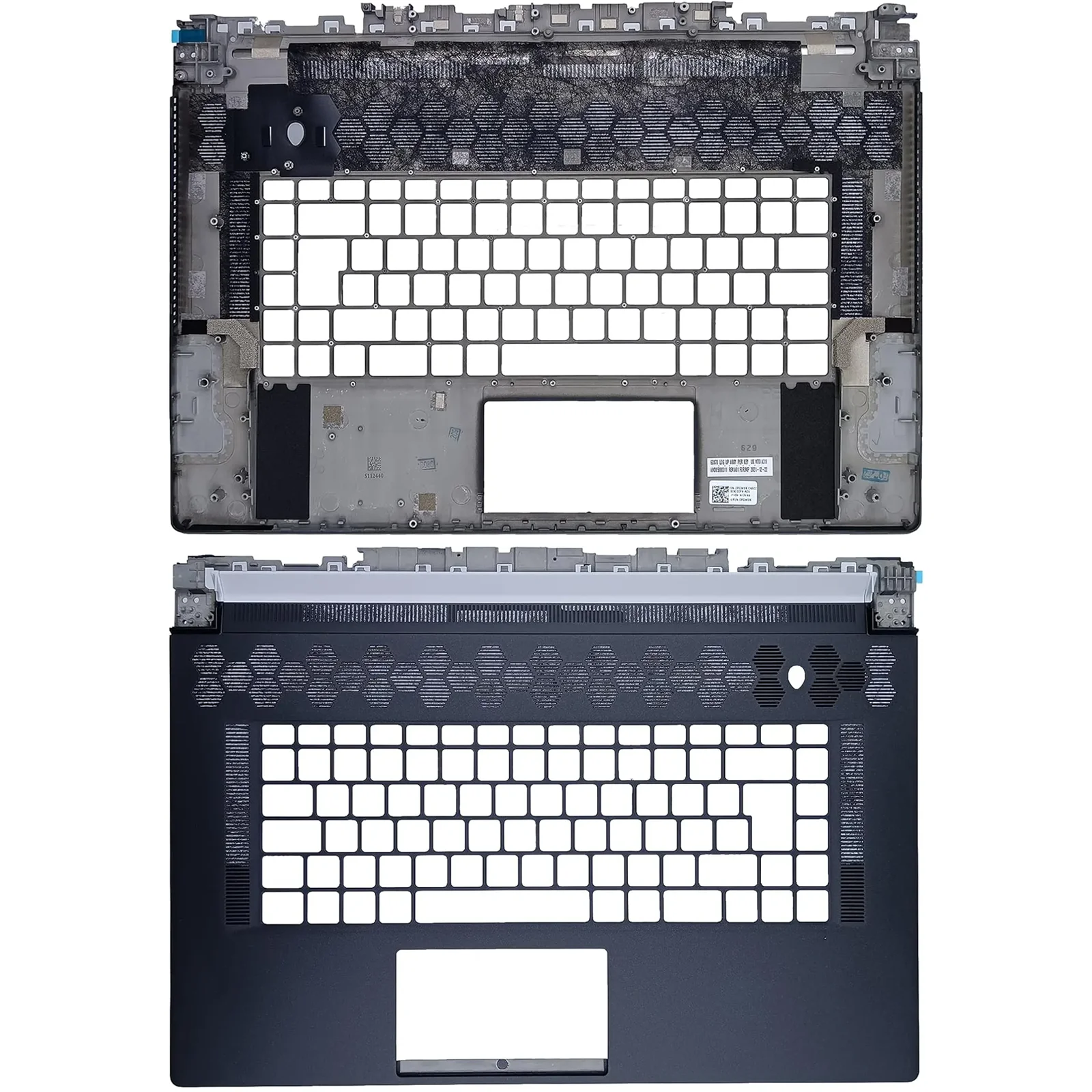 

0PGW1X PGW1X for Alienware X17 R1 R2 Laptop Top Case Upper Palmrest Case UK Layout GDS70 AM305000311 C Cover