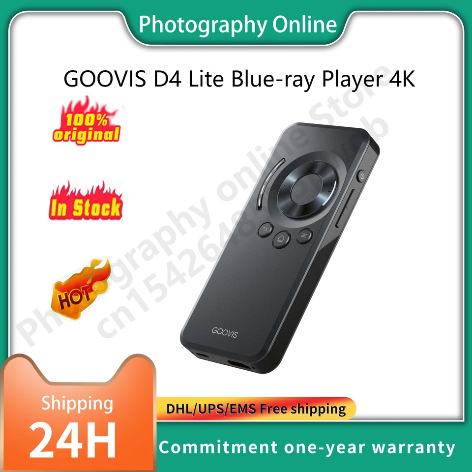 GOOVIS D4 Lite Blue-ray Player Type-C 4K HDMI-compatible Output