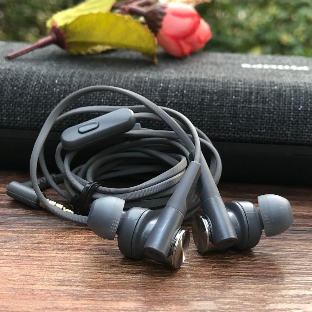 Para Sony MDR-XB55AP XB75AP EX650AP EX450, Auriculares Intrauditivos Extra Bass con Micrófono, Auriculares con Refuerzo de Bajos