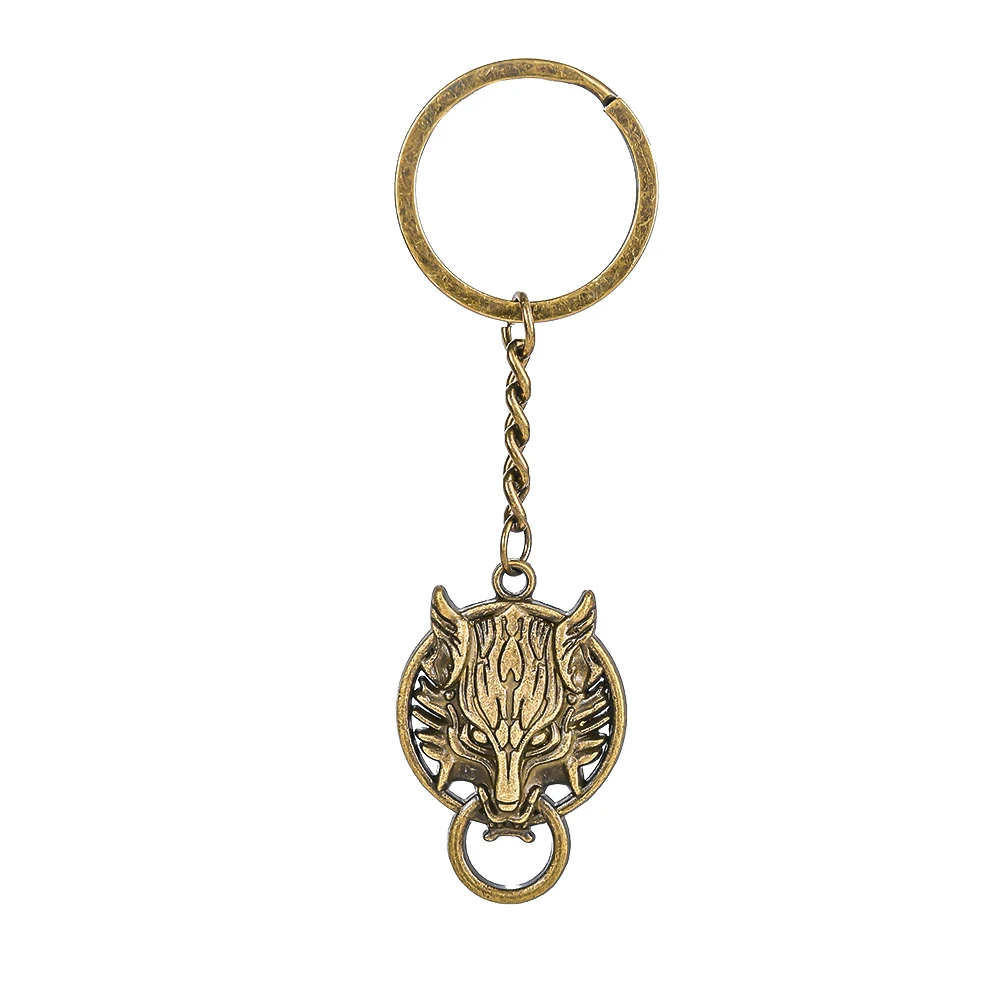 Final Fantasy VIII Keychain Sleeping Lion Heart Griever Squall