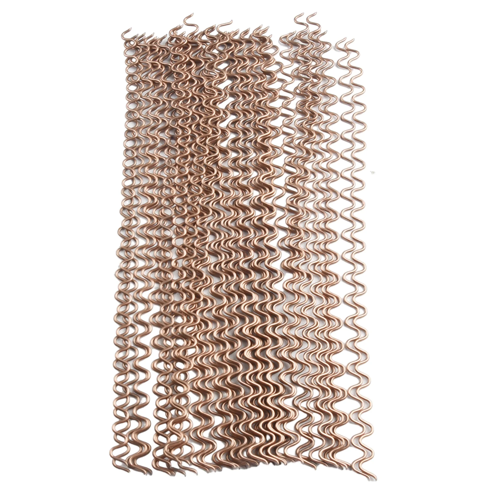 50/100Pcs Dent Pulling Wavy Wires Copper Coated Steel Spot Welding Electrodes Wave Wires Spotter Consumable Dent Repair Tool