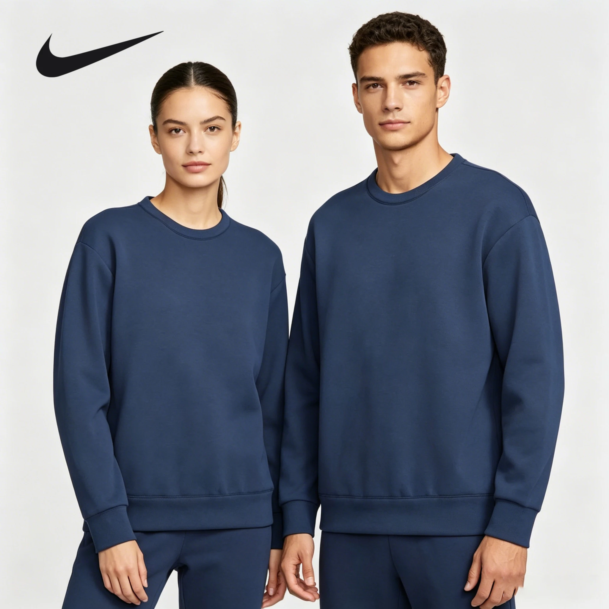 Nike Nuevo suéter de punto holgado retro para hombre HQ6965-451