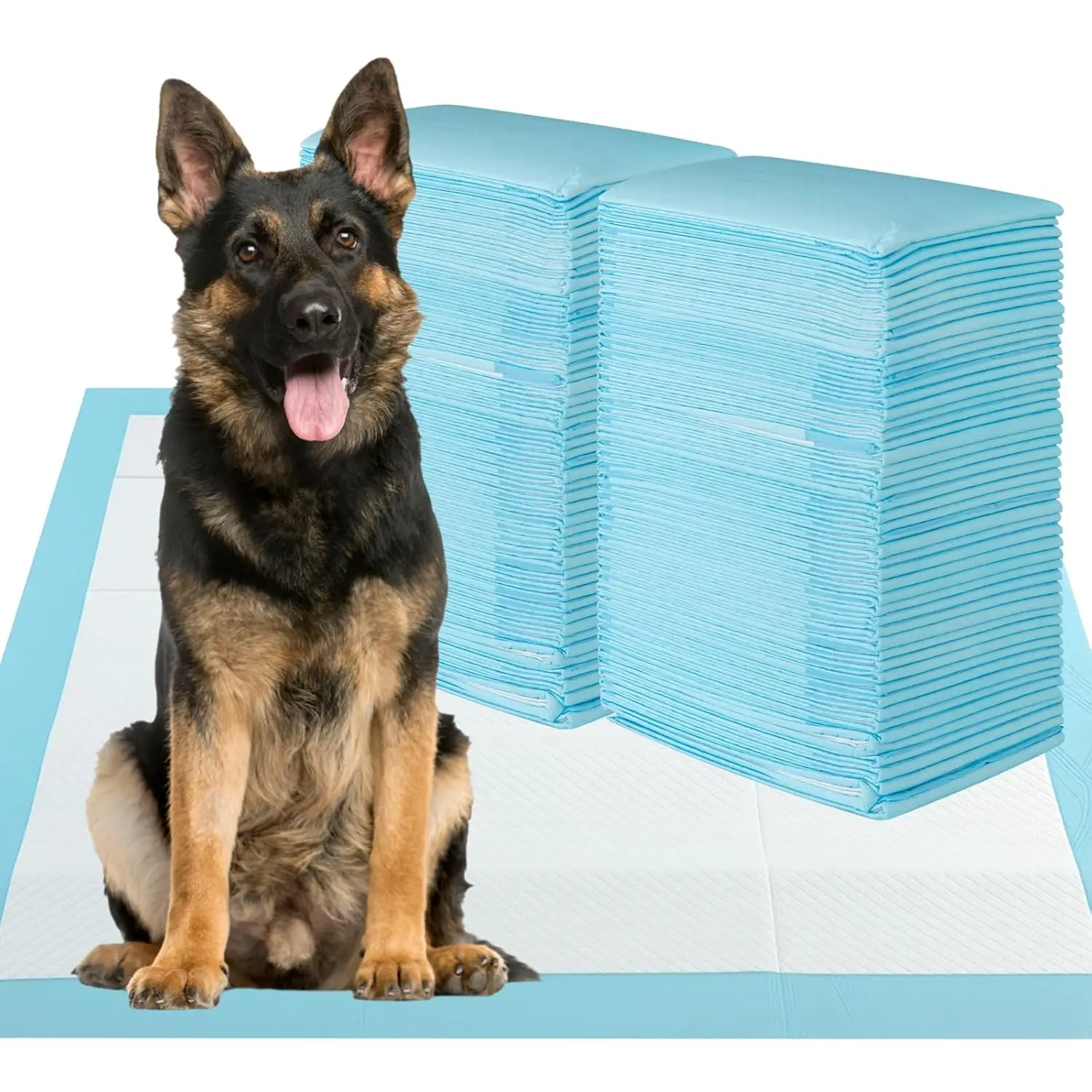 

Dog Pee Pads 200 Count, 36''x36'' Extra Large Dog Potty Pads, Powerful Absorbency, 5-Layer Design, Leak-Proof Disposable Pet Pid