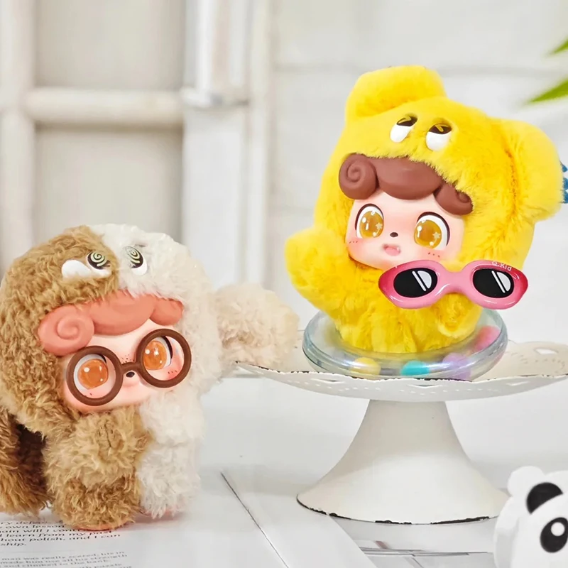 

Genuine Q Treasure Emotional Furry Monster Series Mysterious Box Adornment Fashion Toys Qkid Pendant Anime Action Kawaii Gift