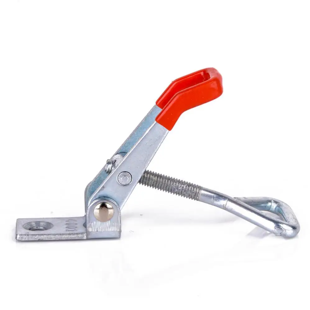 Morsetto a levetta orizzontale 150Kg morsetti a levetta verticale a sgancio rapido morsetti per strumenti a Clip manuale per accessori per la lavorazione del legno per impieghi gravosi