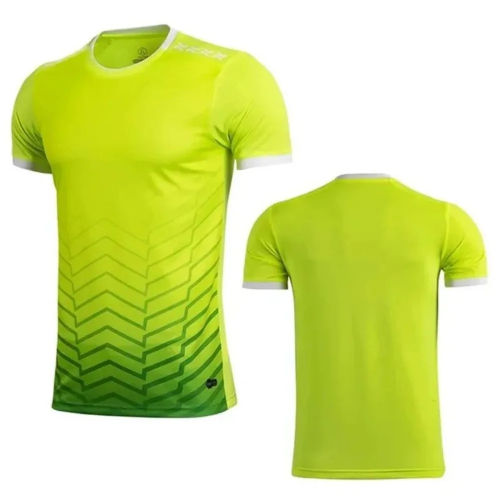 Summer new men's gradient print micro elastic breathable round neck T-shirt outdoor urban casual top