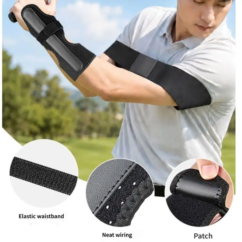  Golf Practice Strap Set for Wrist Alignment and Arm Connection