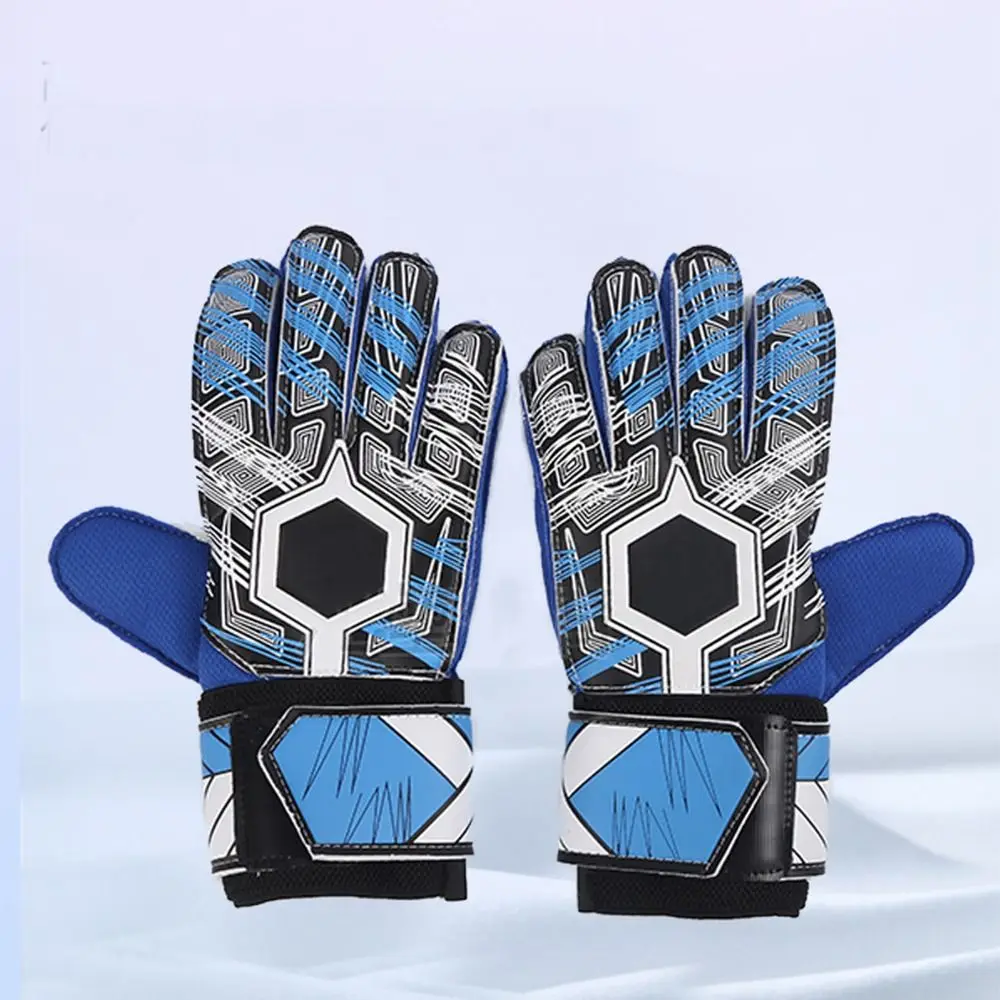 Finger Protection Goalkeeper Gloves Non-Slip Durable Latex Soccer Gloves Wear-Resistant Handguard Sports Gloves Soccer Training