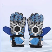Finger Protection Goalkeeper Gloves Non-Slip Durable Latex Soccer Gloves Wear-Resistant Handguard Sports Gloves Soccer Training