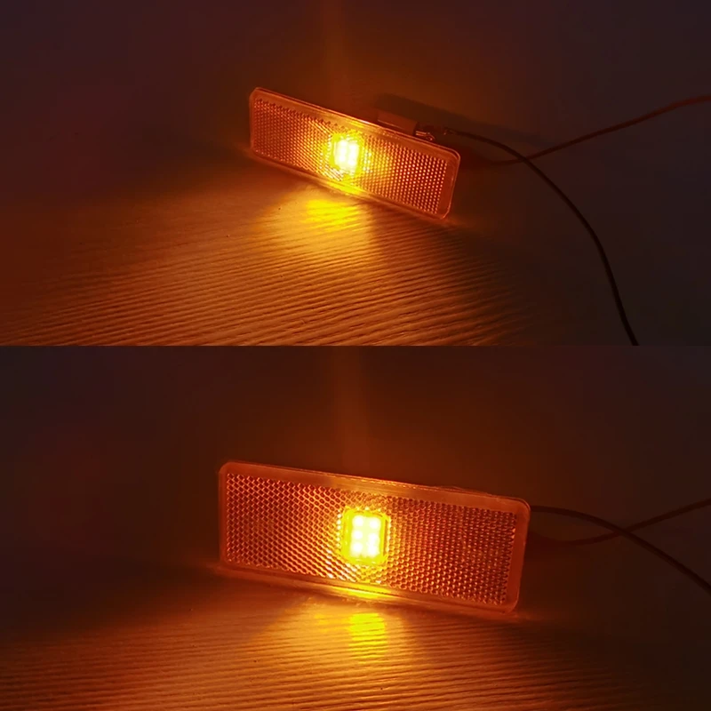1X Standard size  truck auto lamps of side marker lights for Mercedes benz MB Actros MP2 0005445411 0005445211 Emark E11