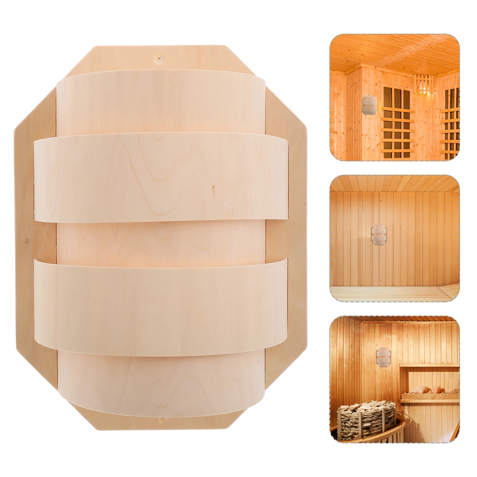 

Lamp Shade Corner Wood Delicate Translucent Wooden Accessory Easy Install Soft Decorative Replacement Light Fixture Lampshade