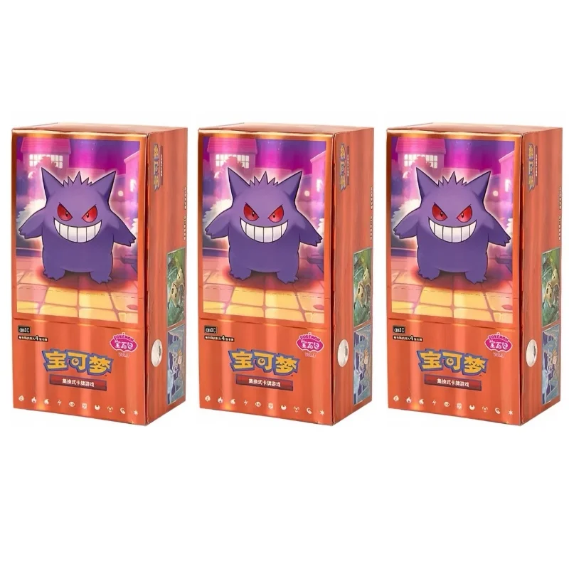Op voorraad Pkm: Scarlet & Violet Gem Pack Vol.3 Gengar Meowth Vereenvoudigd Chinees Booster Pack Surprise Festvial Toy Collection Card
