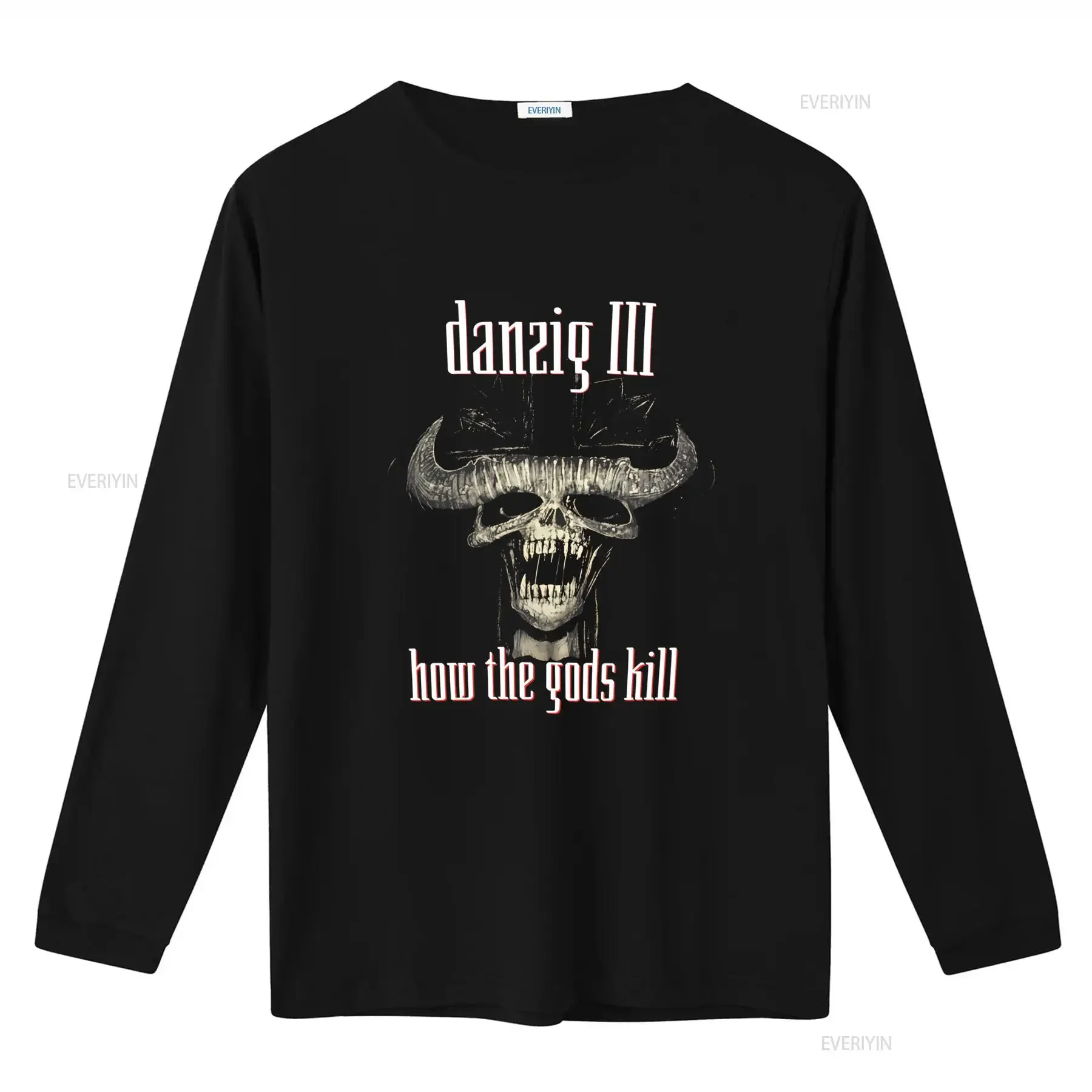 Danzig III How The Gods Kill Vintage Cotton Black T Shirt All Sizes Available vintage Washed homme graphic Slightly streetwear