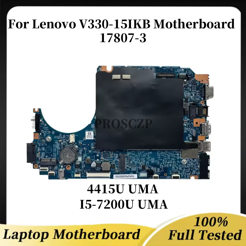 

5B20Q60060 используется для материнской платы Lenovo V330-15IKB LV315KB MB 17807-3 UMA со слотом памяти 4415U DDR4, 100% тестирование
