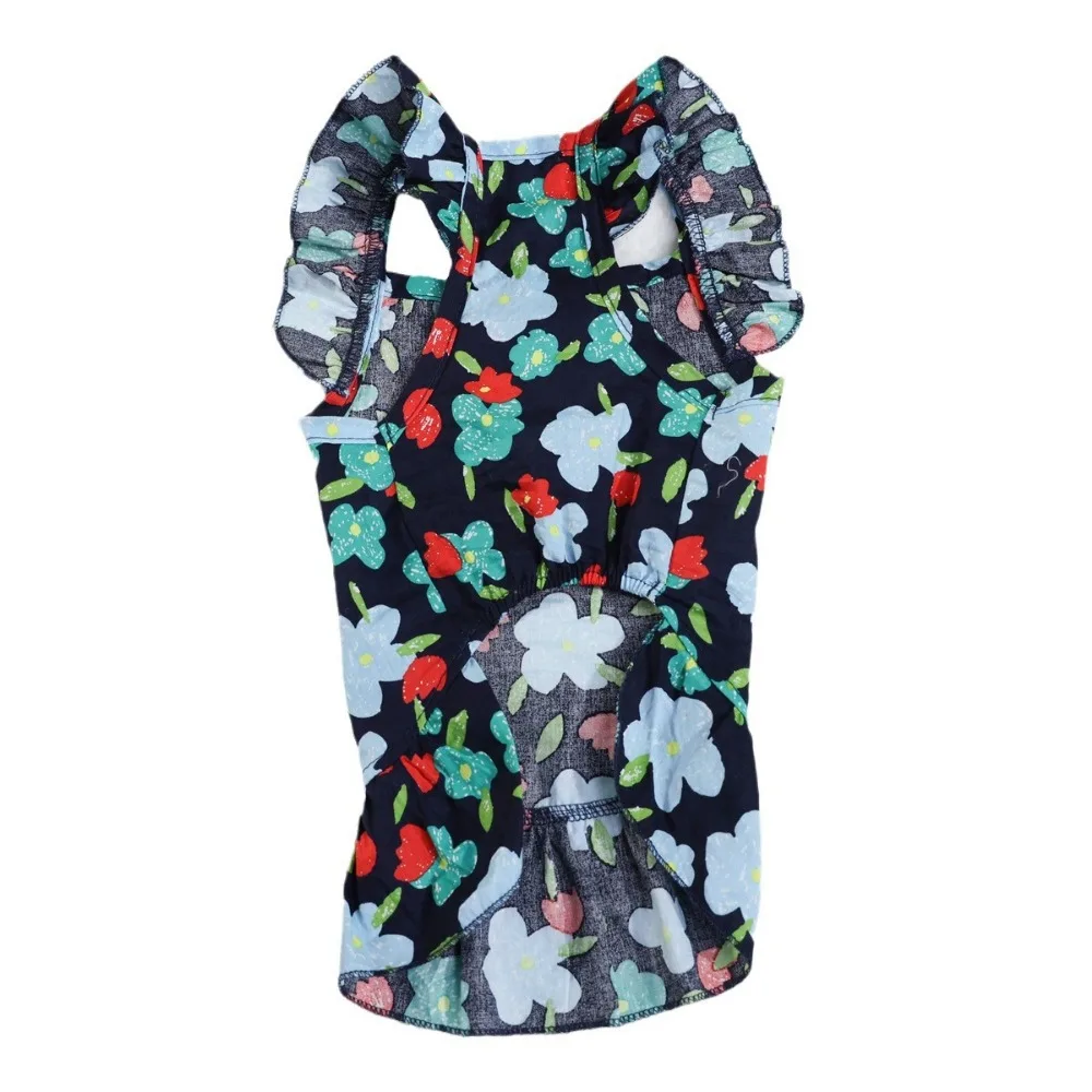

Comfort Style Soft Dog Floral Dress High-end Breathable Pet Princess Dress Thin Pet Suspender Dress Summer